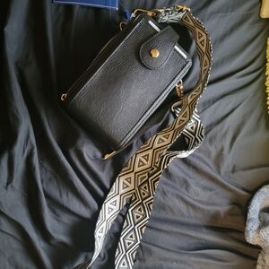 DS black crossbody bag